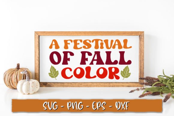 A Festival of Fall Color SVG, Retro Fall: A Designer's Review