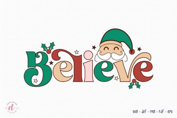 Believe SVG, Retro Christmas SVG Review