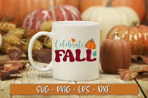 Celebrate Fall SVG, Retro Fall: A Designer's Stitch Test