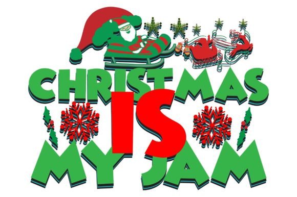 Christmas is My Jam Retro Christmas Svg Review