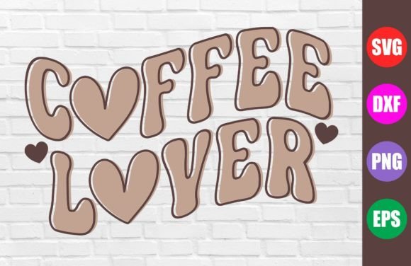 Coffee Lover SVG Retro Wavy Coffee SVG Review