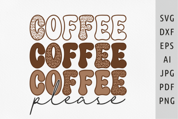 Coffee Please Svg Retro Coffee Svg Png Review