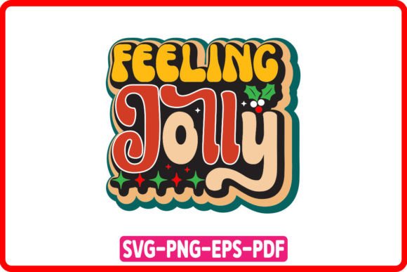 Feeling Jolly, Retro Christmas SVG Review