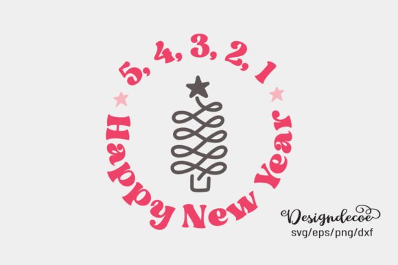 Happy New Year 2023 Retro Groovy SVG Review