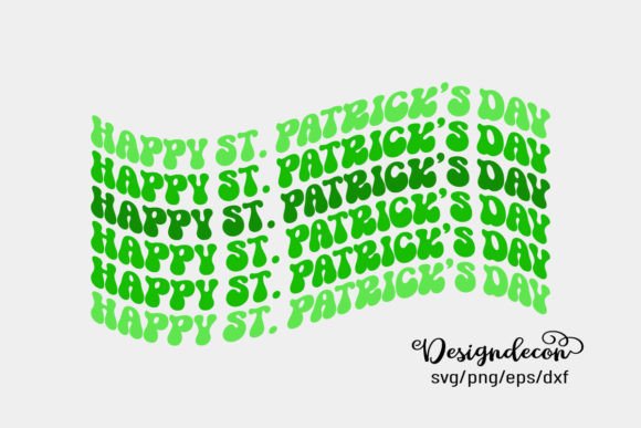 Happy St. Patrick s Day Retro Groovy SVG Review