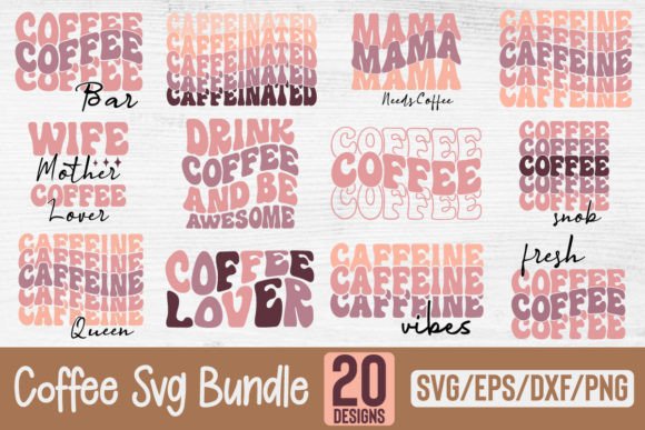 Is About Retro Coffee SVG Bundle Vol 1 Stitch-Ready?