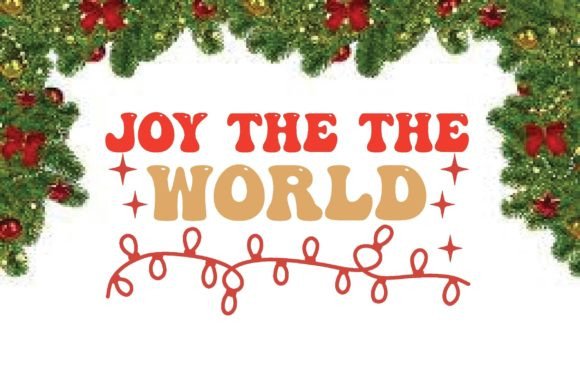 Joy to the World-Retro Christmas SVG Review
