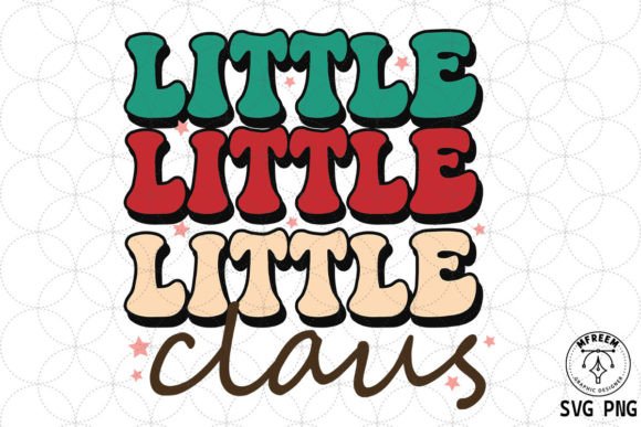 Little Claus Retro Christmas SVG Review