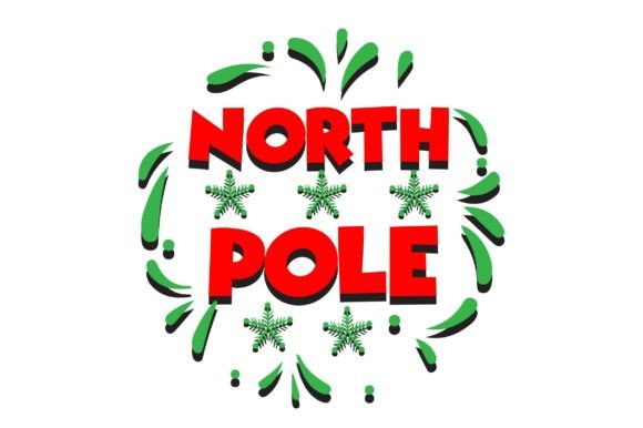 North Pole Retro Christmas Svg Review