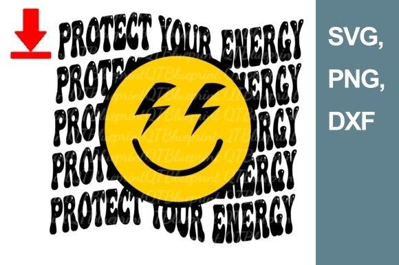 Protect Your Energy Smiley SVG, Retro: A Designer's Review