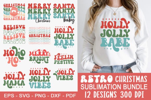 Retro Christmas SVG Bundle Review