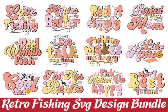 Retro Fishing Svg Bundle Review