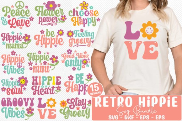 Retro Hippie SVG Bundle Review