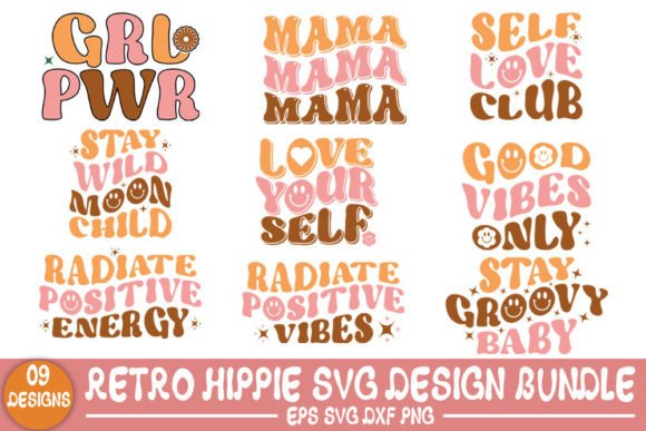 Retro Hippie SVG Design Bundle: A Designer’s Review